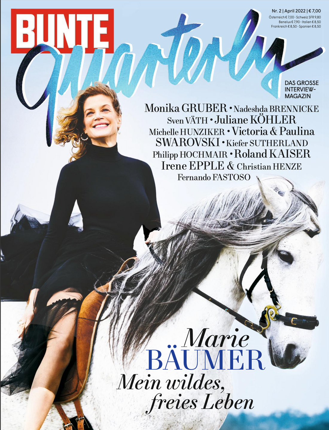 "LIZ" Kimono - Whisper in der BUNTE quarterly