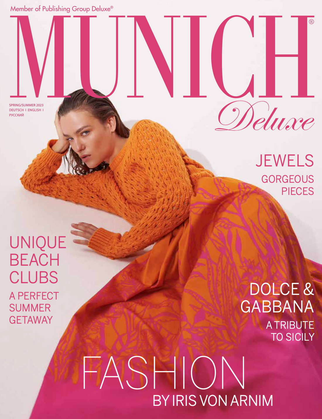 SIMONE BRUNS in der deutschen Ausgabe MUNICH DELUXE