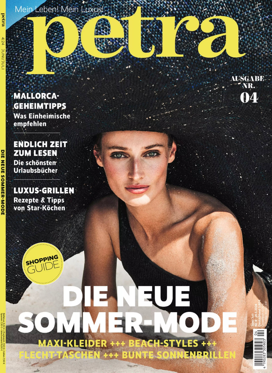 UNSERE "ETHNO FLORAL LINEN TUNIC" IN DER SOMMER-SHOOTING AUSGABE DER PETRA