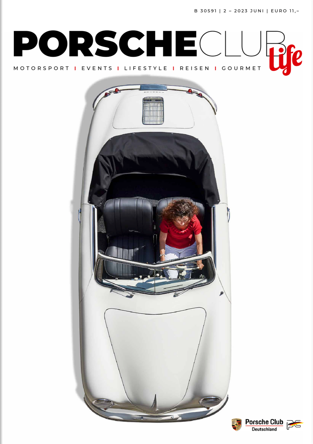 UNSERE CRAB & LOBSTER TUNIKA IN PINK IM PORSCHE MAGAZIN