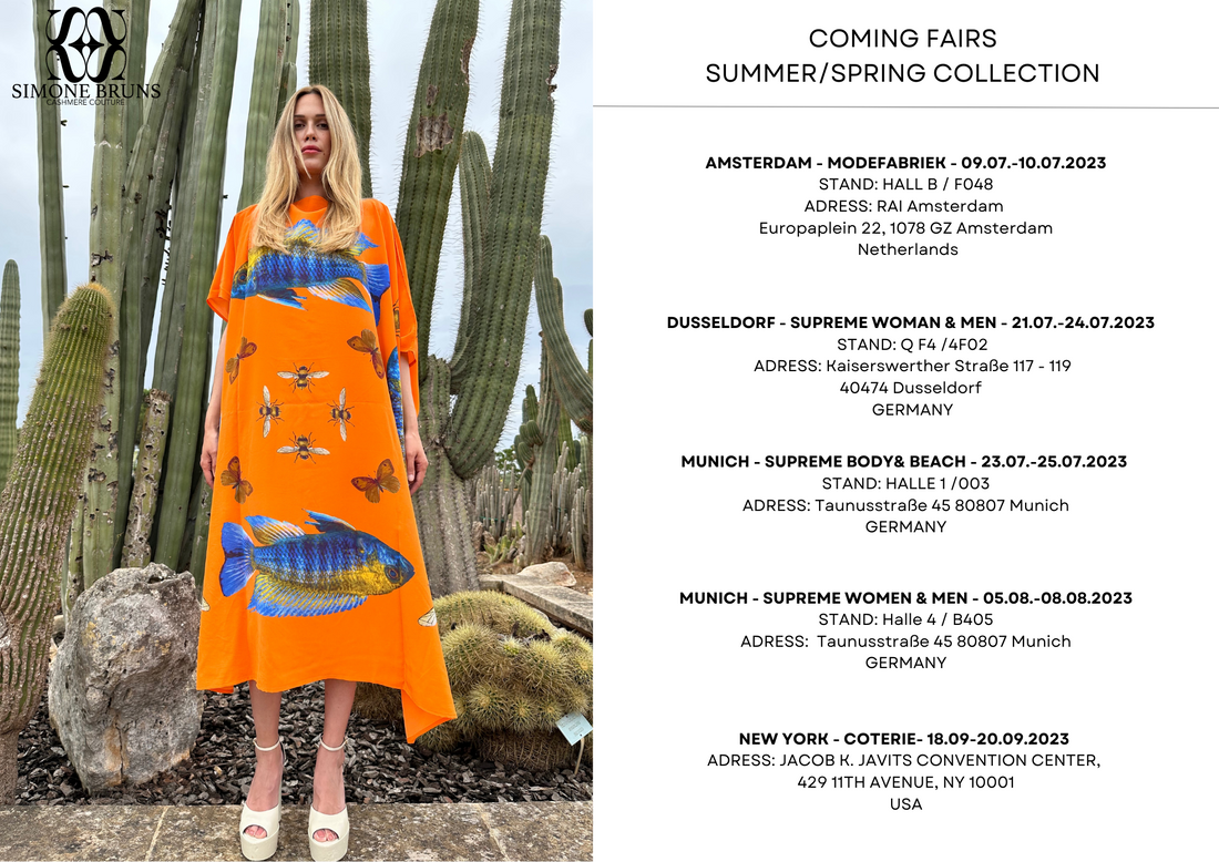COMING FAIRS THIS YEAR! MEET US AT AMSTERDAM, DUSSELDORF, MUNICH & NEW YORK