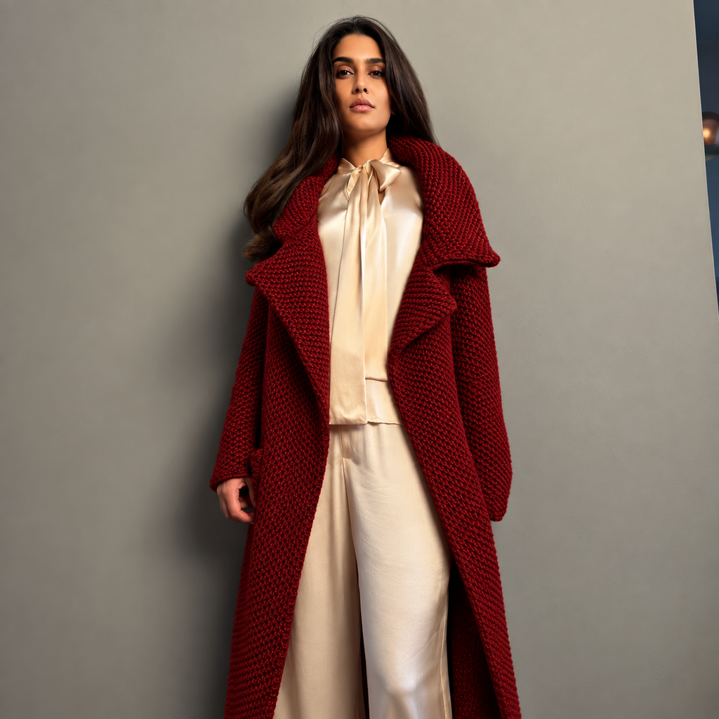MARA CARDIGAN - COULIS