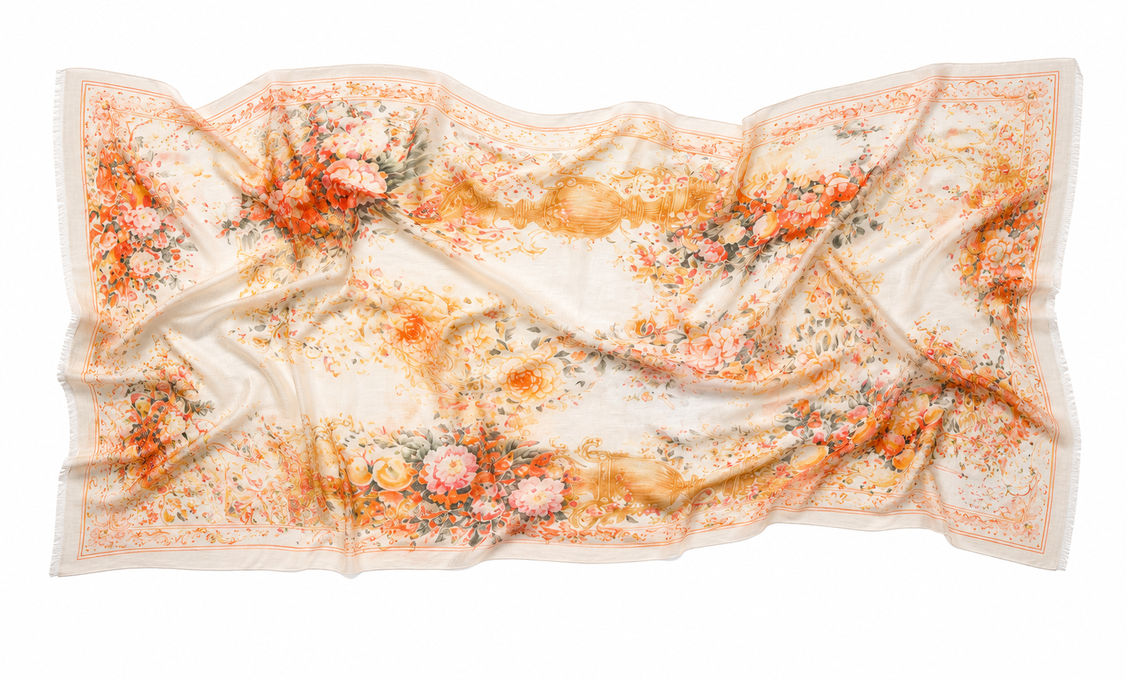 EVE CASHMERE SCARF - RED