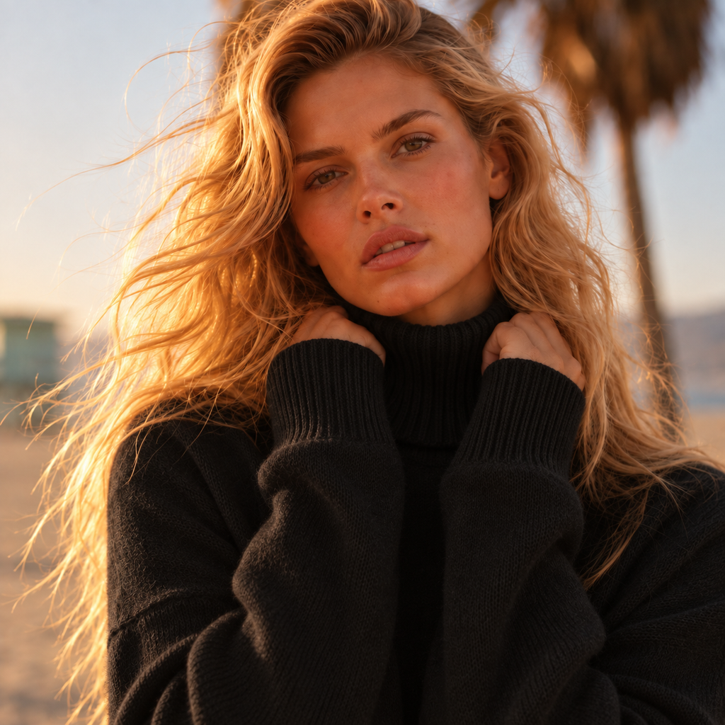 SIMONE SWEATER - BLACK