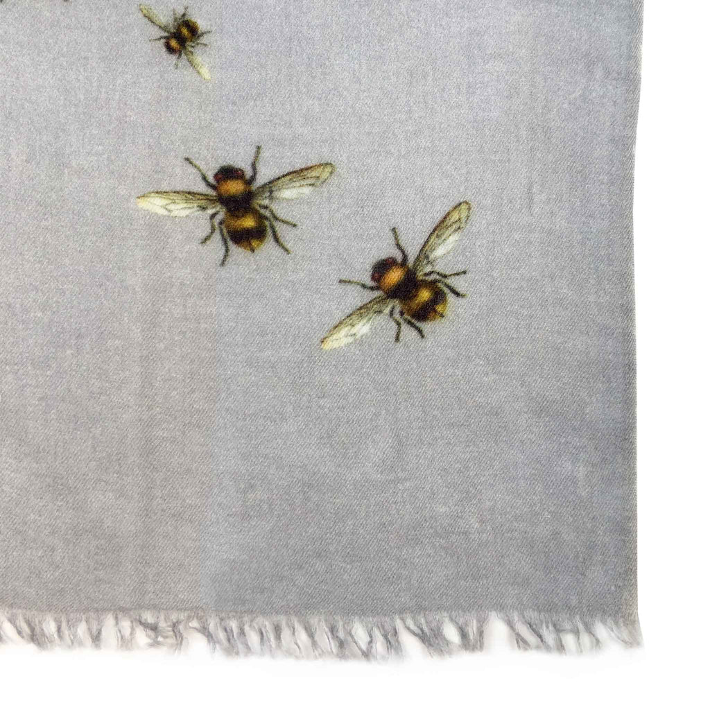 HUMMELFLUG CASHMERE SCARF - GREY