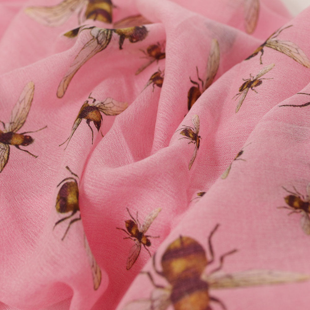 HUMMELFLUG CASHMERE SCARF - ROSE