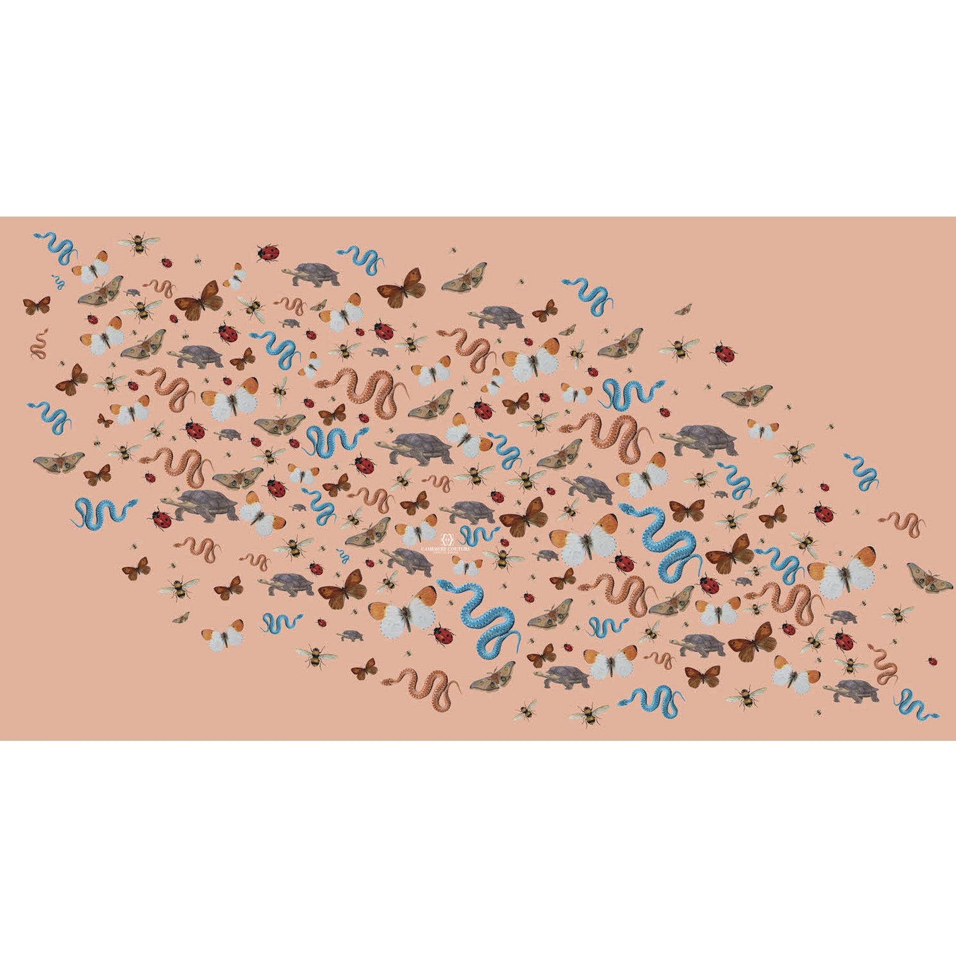 JUNGLE DANCE CASHMERE SCARF