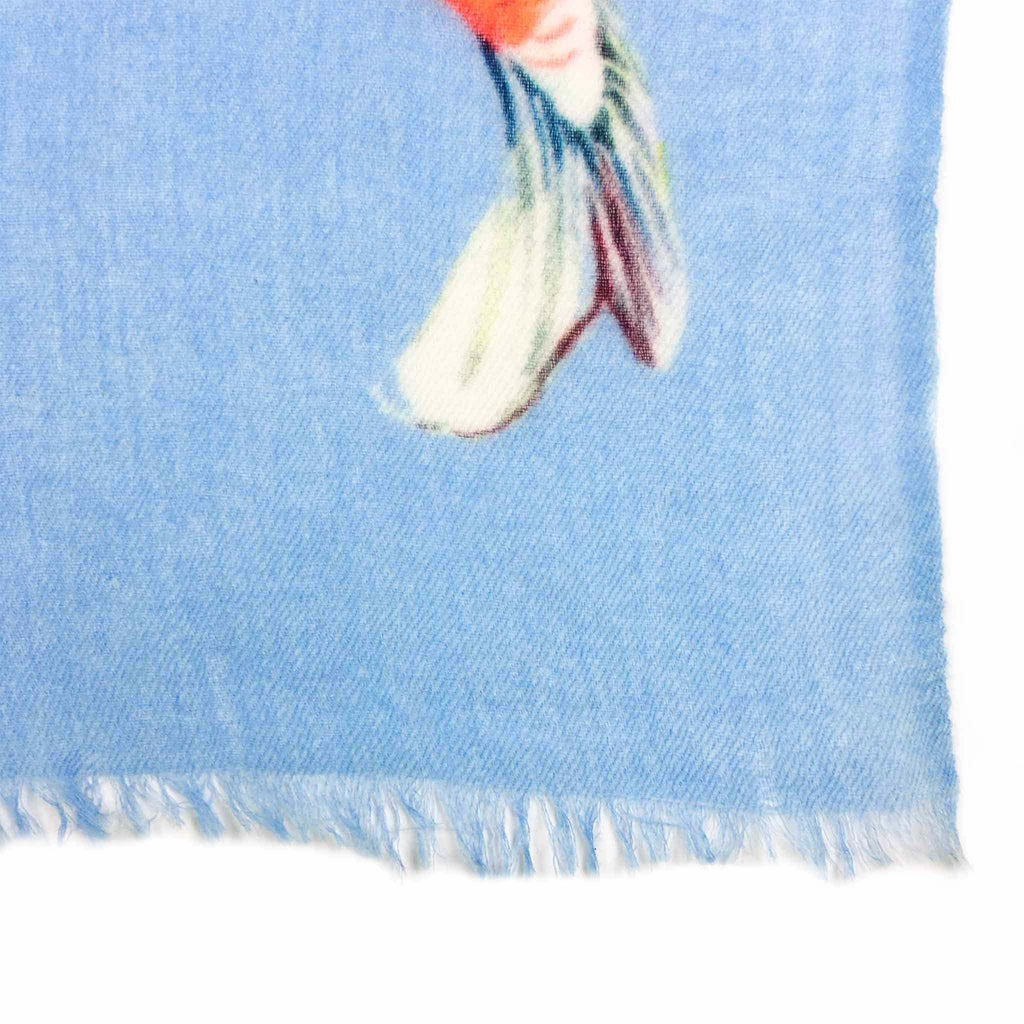 KOI CASHMERE SCARF - BLUE