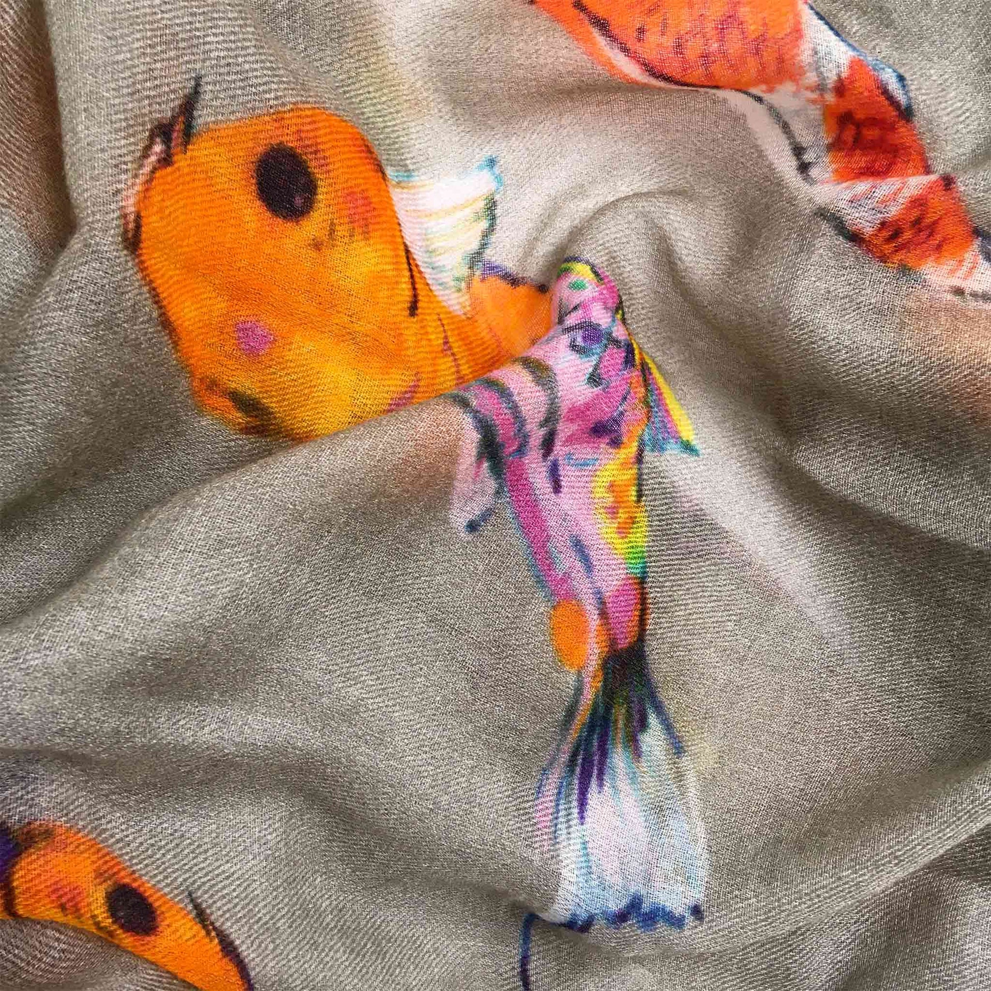 KOI CASHMERE SCARF - TAUPE