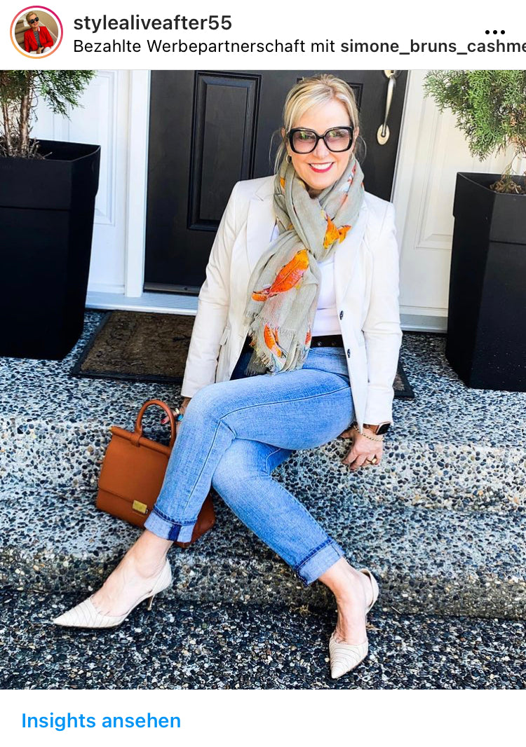 KOI CASHMERE SCARF - TAUPE