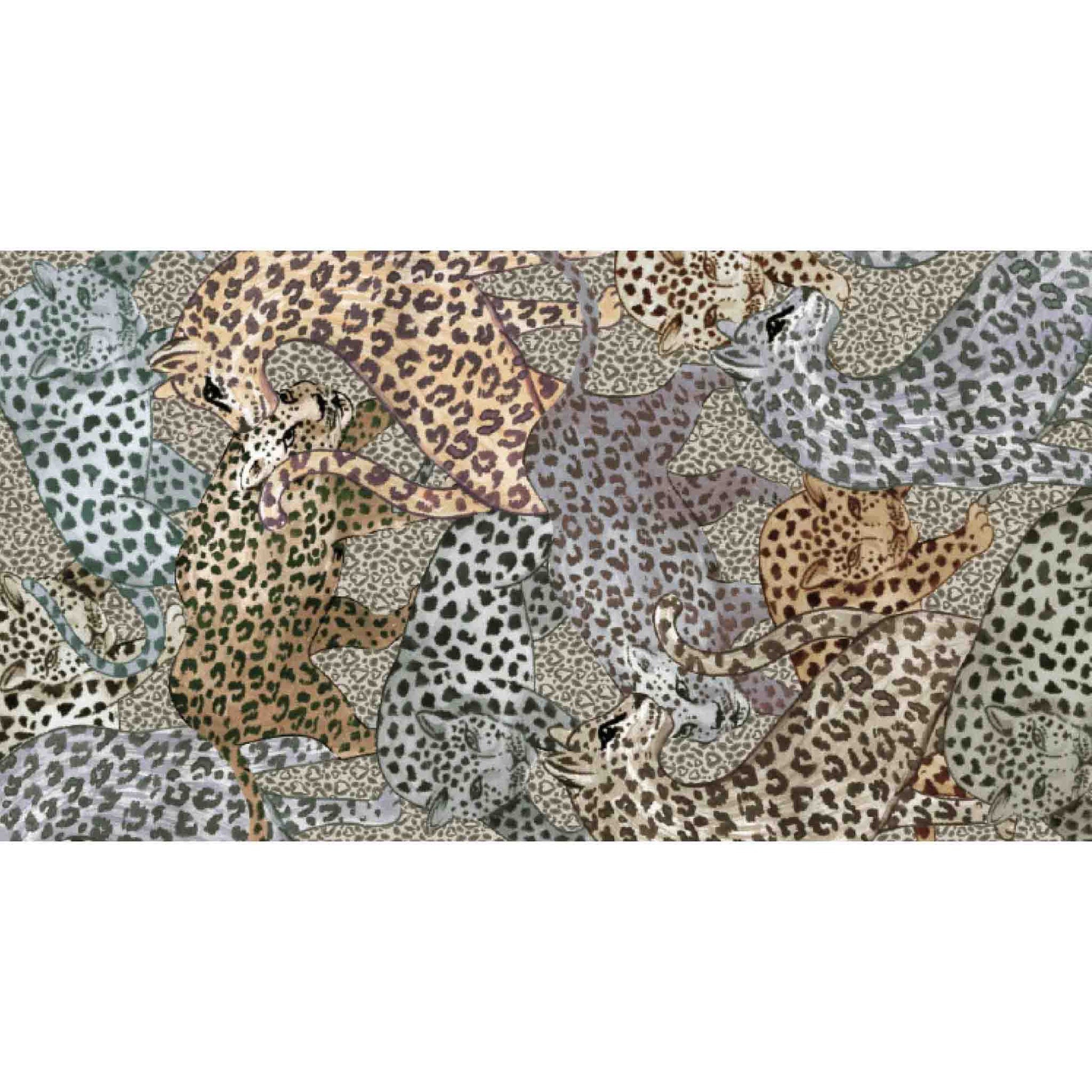 LEO JUNGLE CASHMERE SCARF