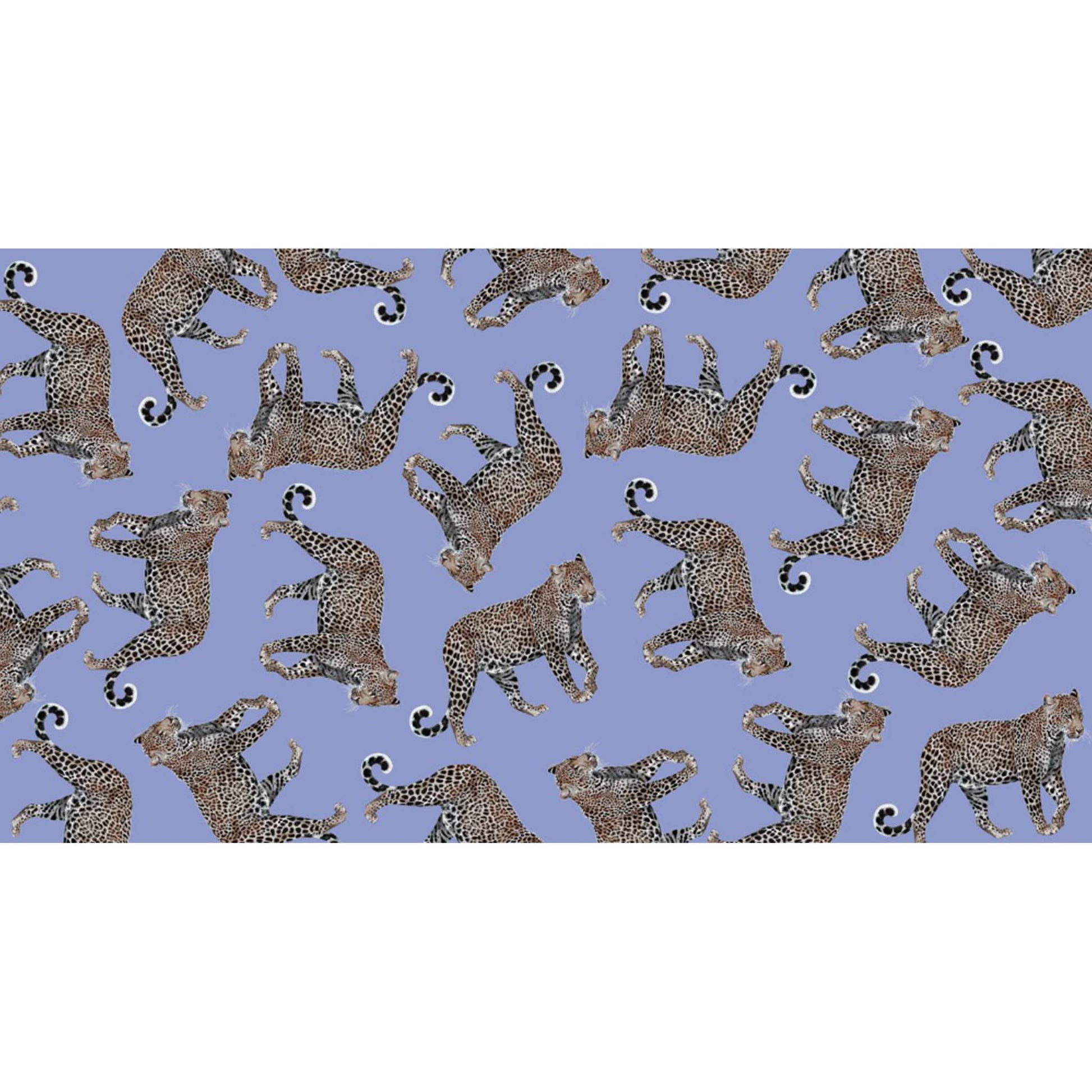 LEOPARD NATURAL CASHMERE SCARF