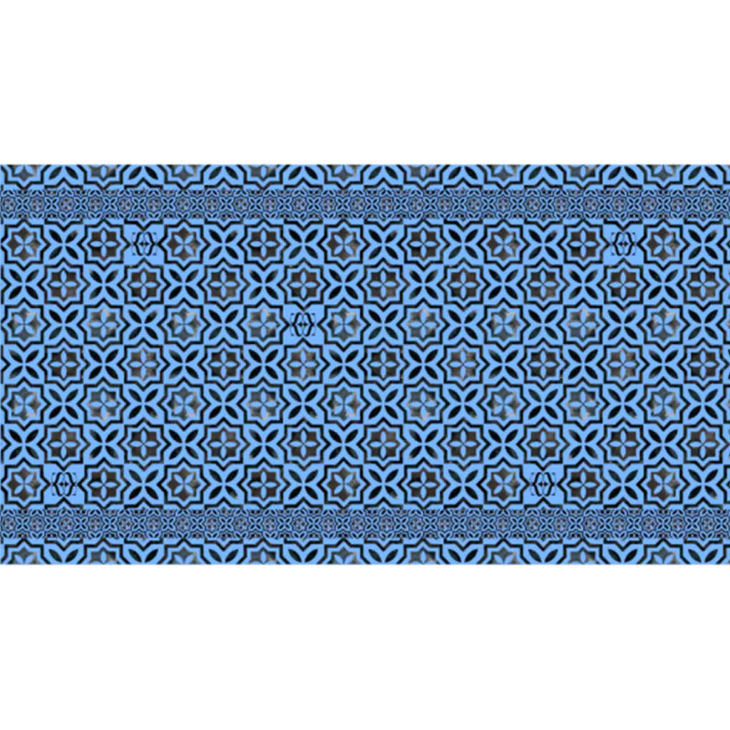 NIZZA FELTED CASHMERE SCARF - BLUE