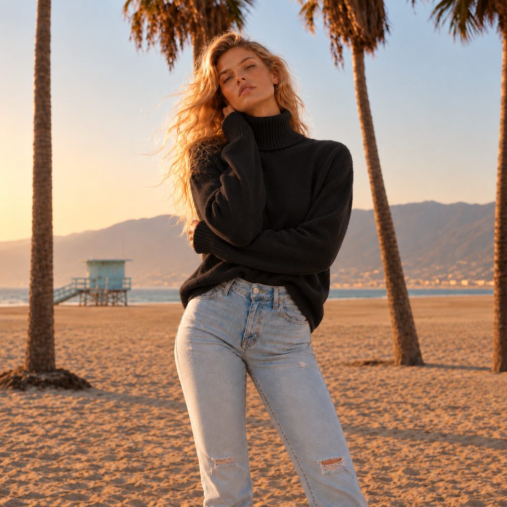 SIMONE SWEATER - BLACK