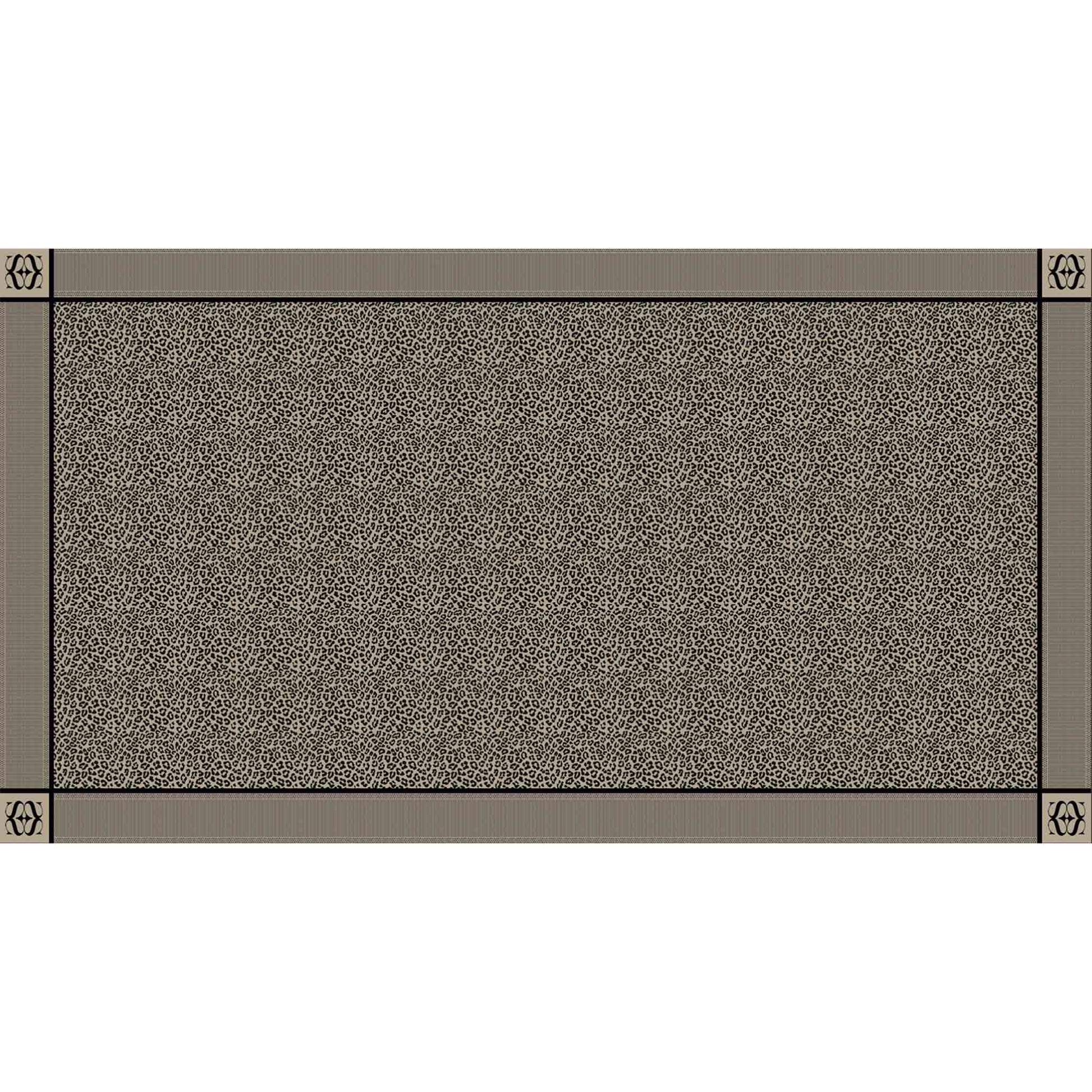 WE LOVE LEO FELTED CASHMERE SCARF