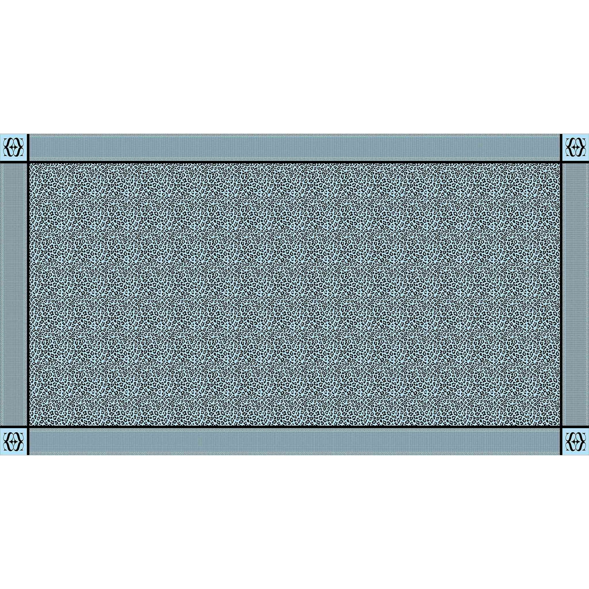 WE LOVE LEO FELTED CASHMERE SCARF