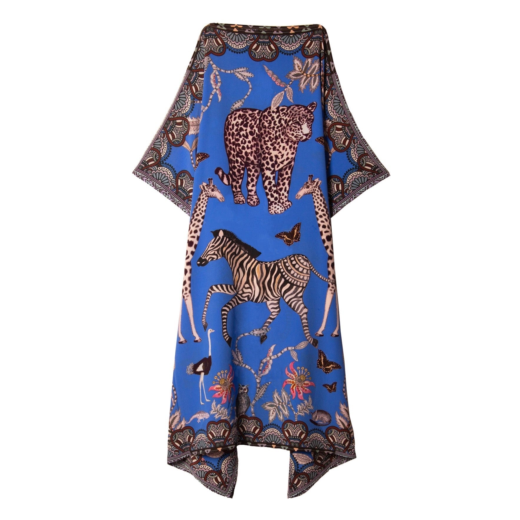 WILDLIFE SILK TUNIC