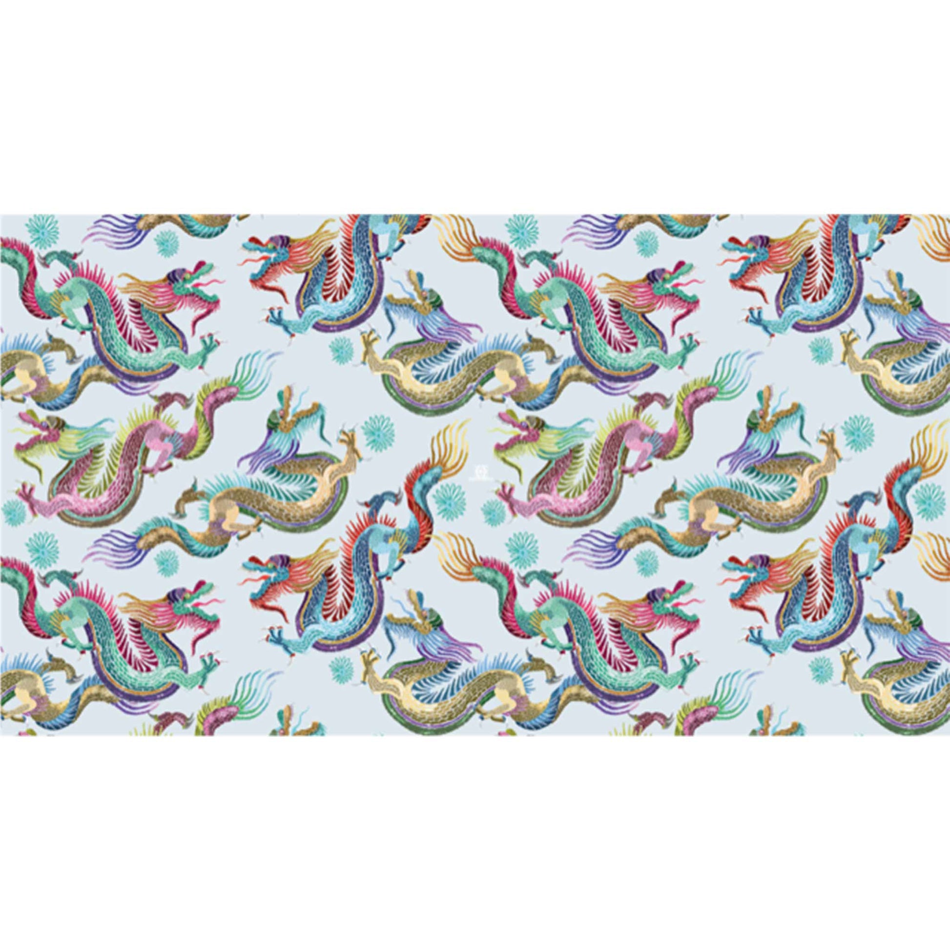 WINTER DRAGON CASHMERE SCARF