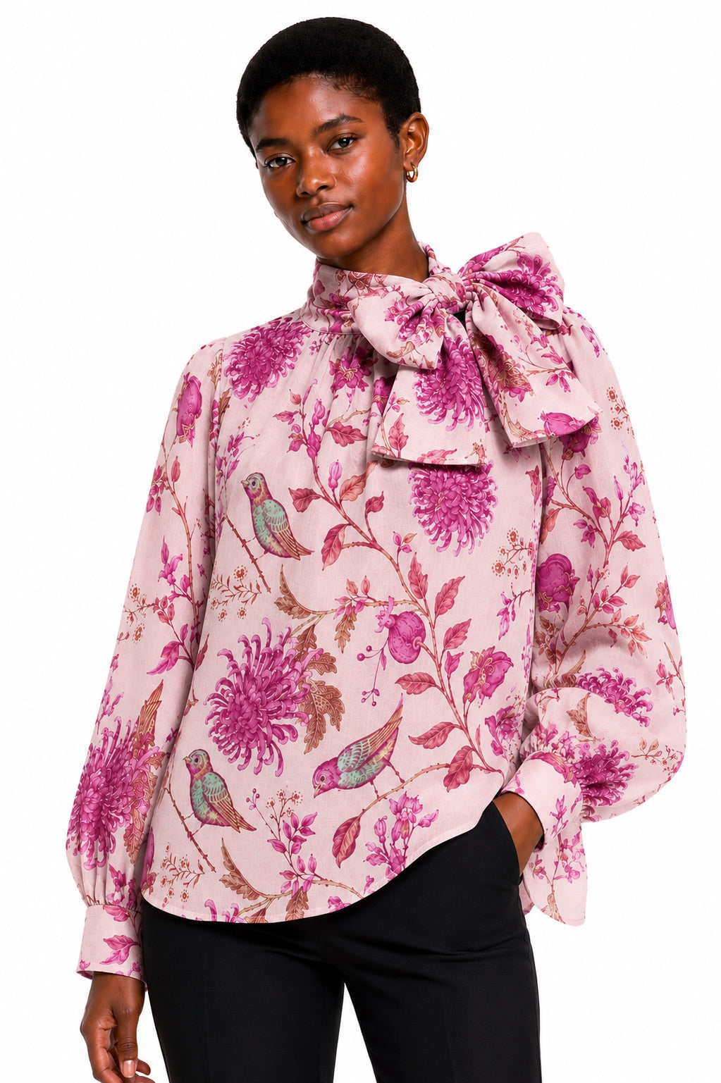 EDEN EMILY BLOUSE - ROSE