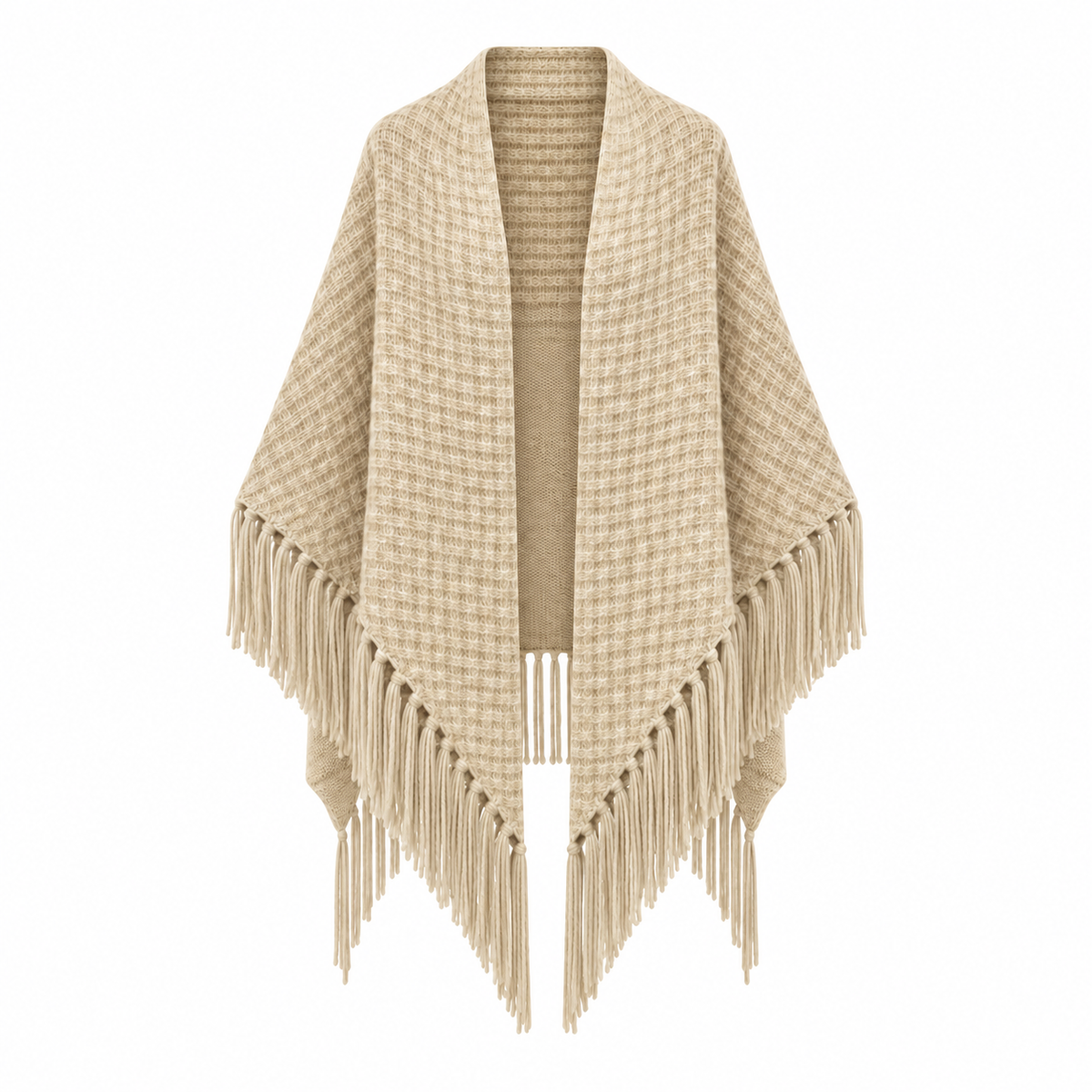 CELINA WAFFLE CAPE - WINTER DAWN