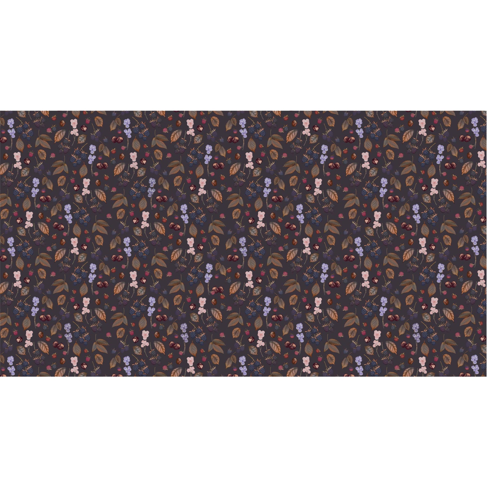 BERRY CASHMERE SCARF - BLACK