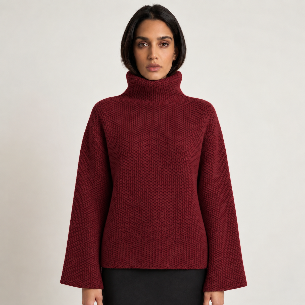 AMANDA SWEATER - COULIS