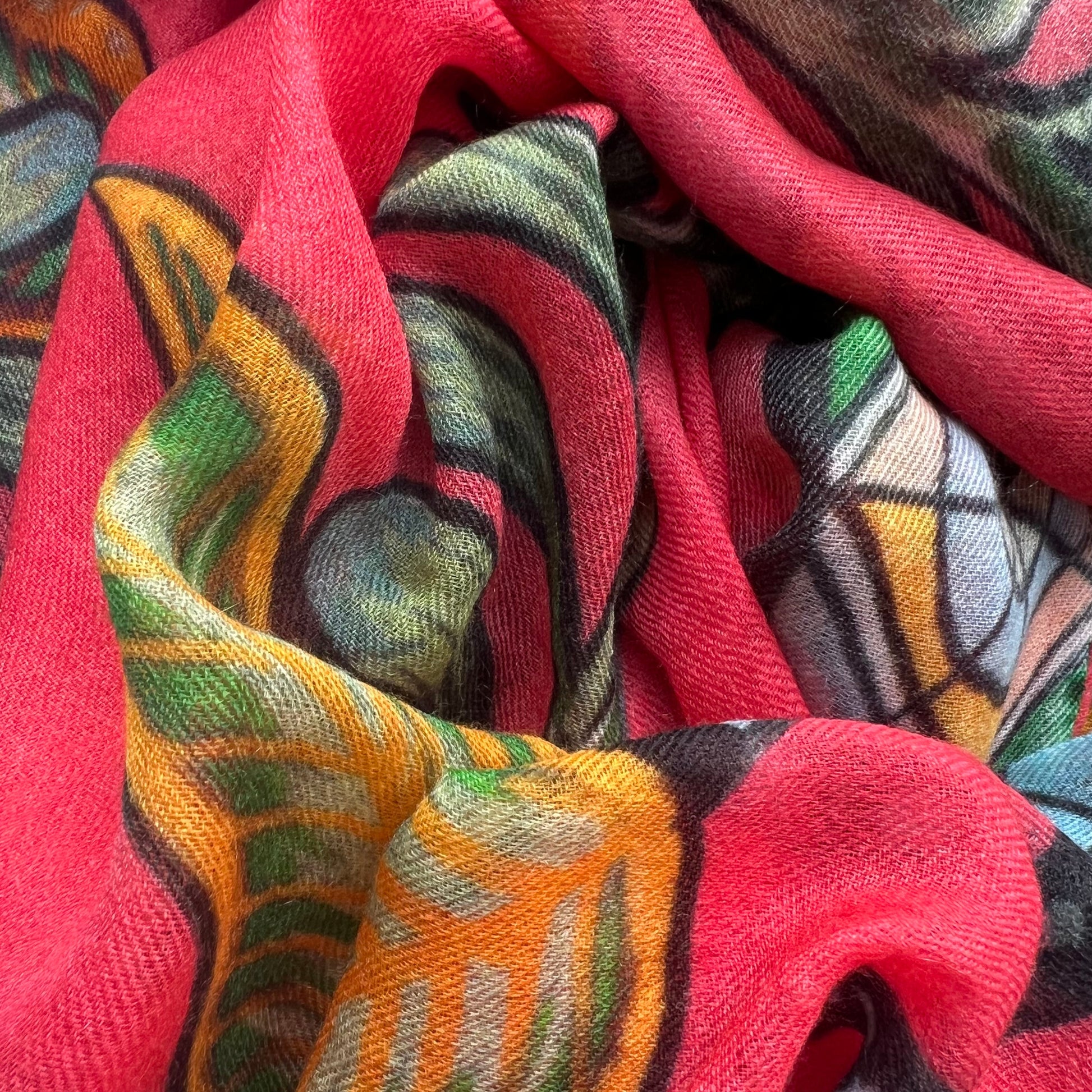 AZURE CASHMERE SCARF