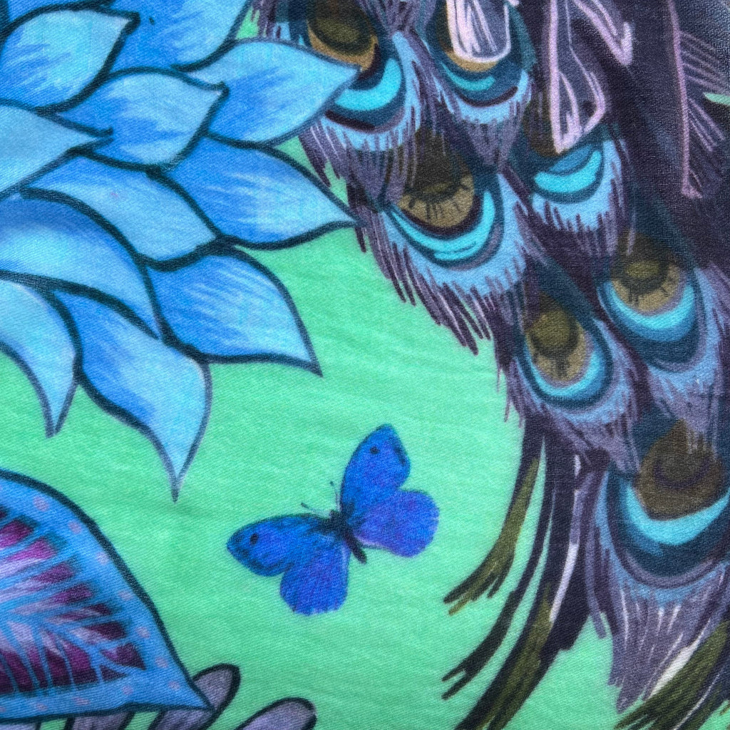 AZURE CASHMERE SCARF