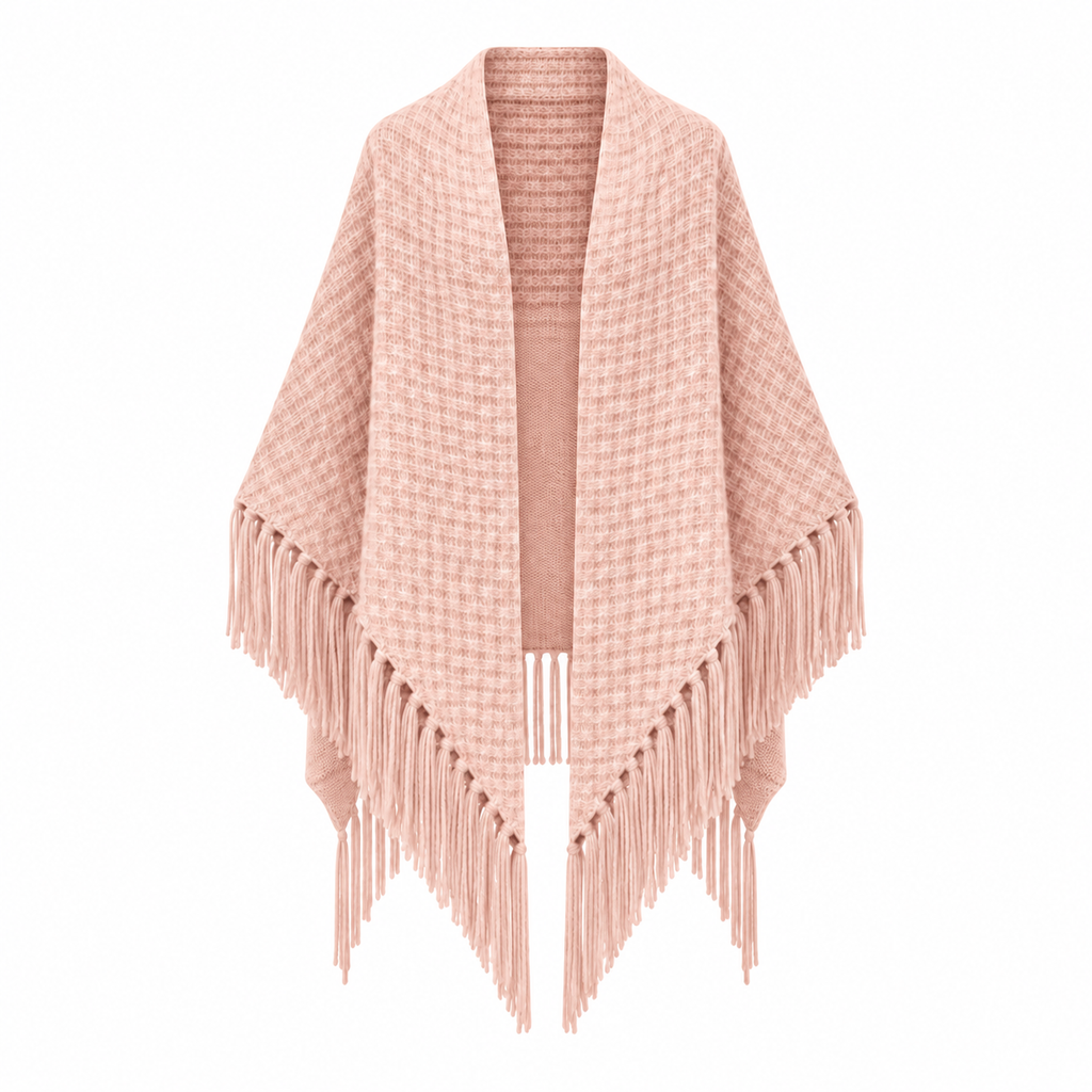CELINA WAFFLE CAPE - BALLET