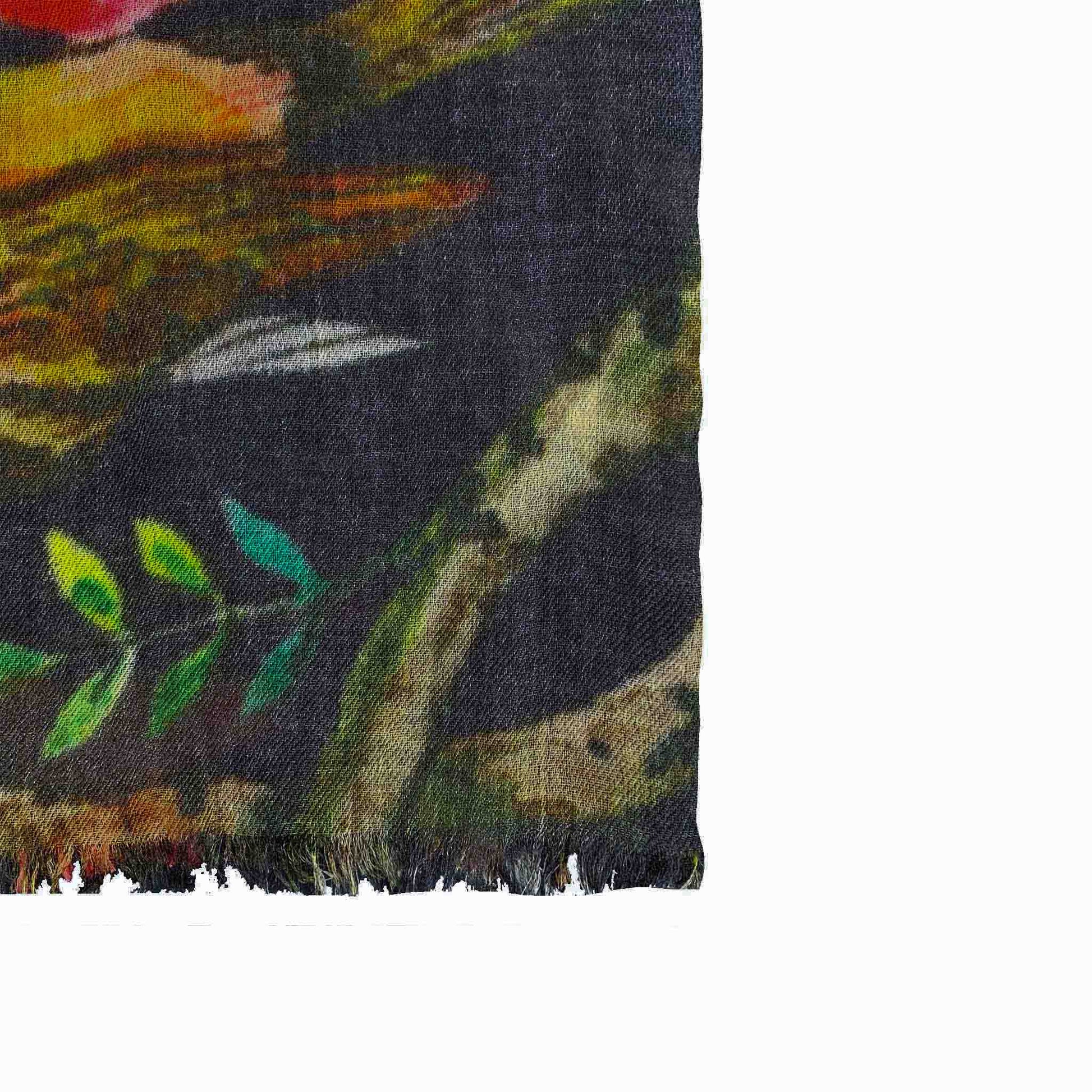 BLOSSOM CASHMERE SCARF