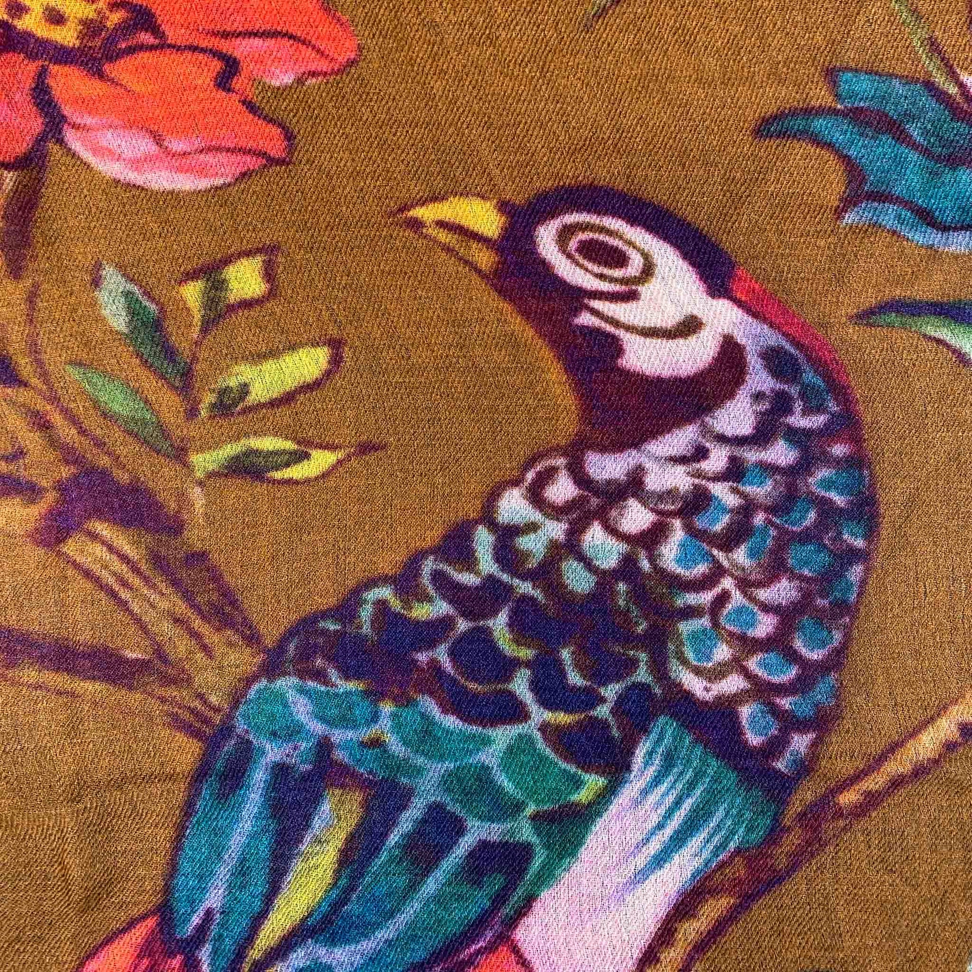 BLOSSOM CASHMERE SCARF