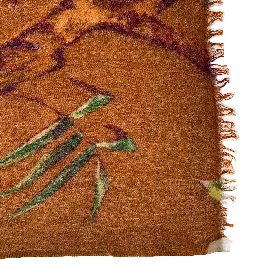 BLOSSOM CASHMERE SCARF