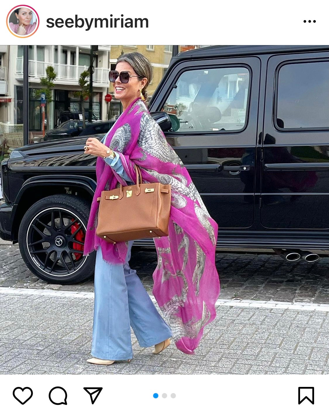 CROCODILE CASHMERE SCARF