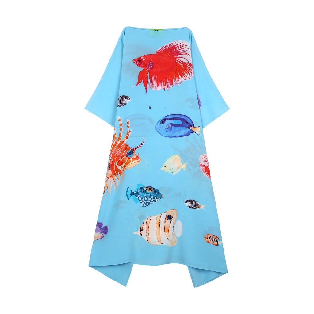 FISHTALE SILK TUNIC