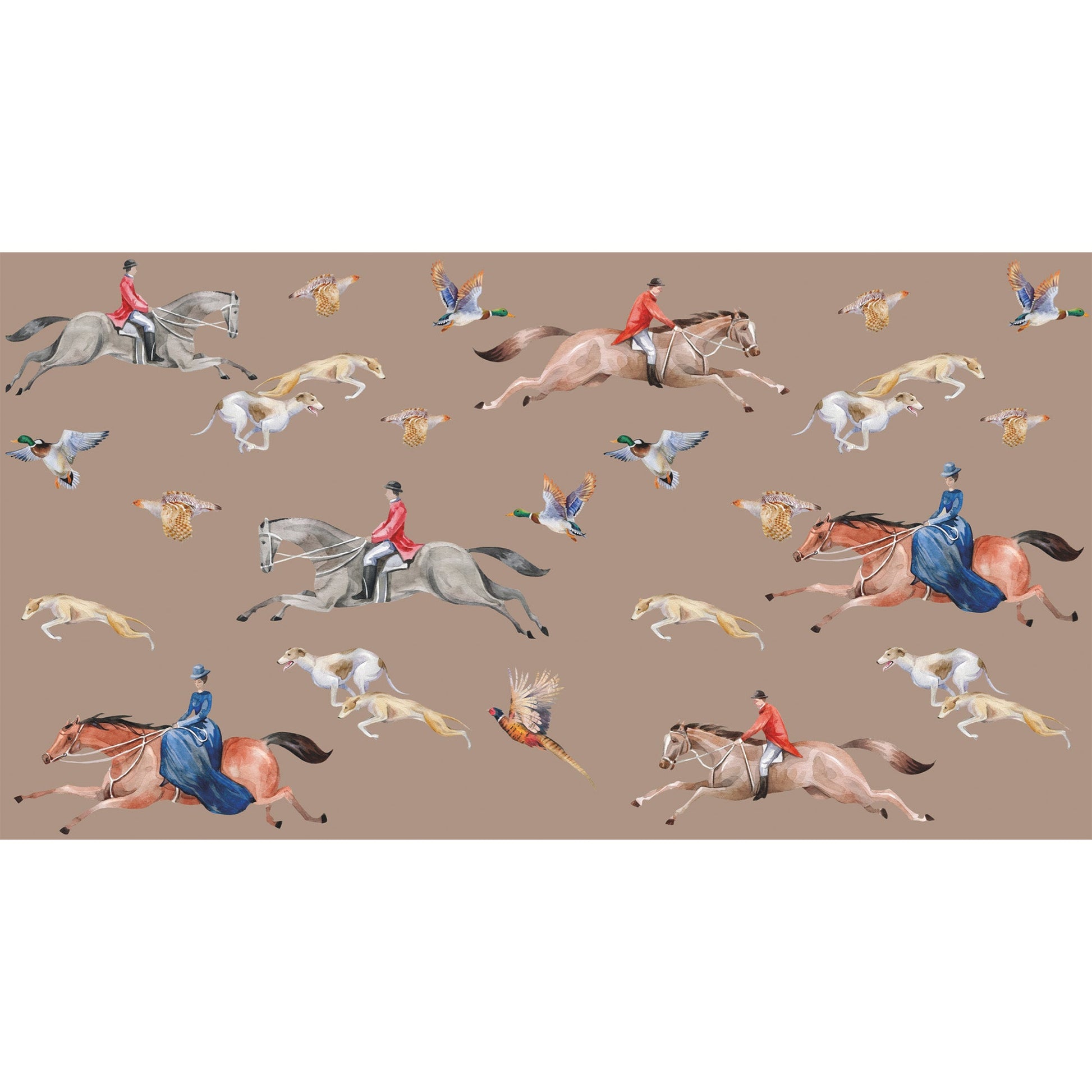 HORSE RIDE CASHMERE SCARF