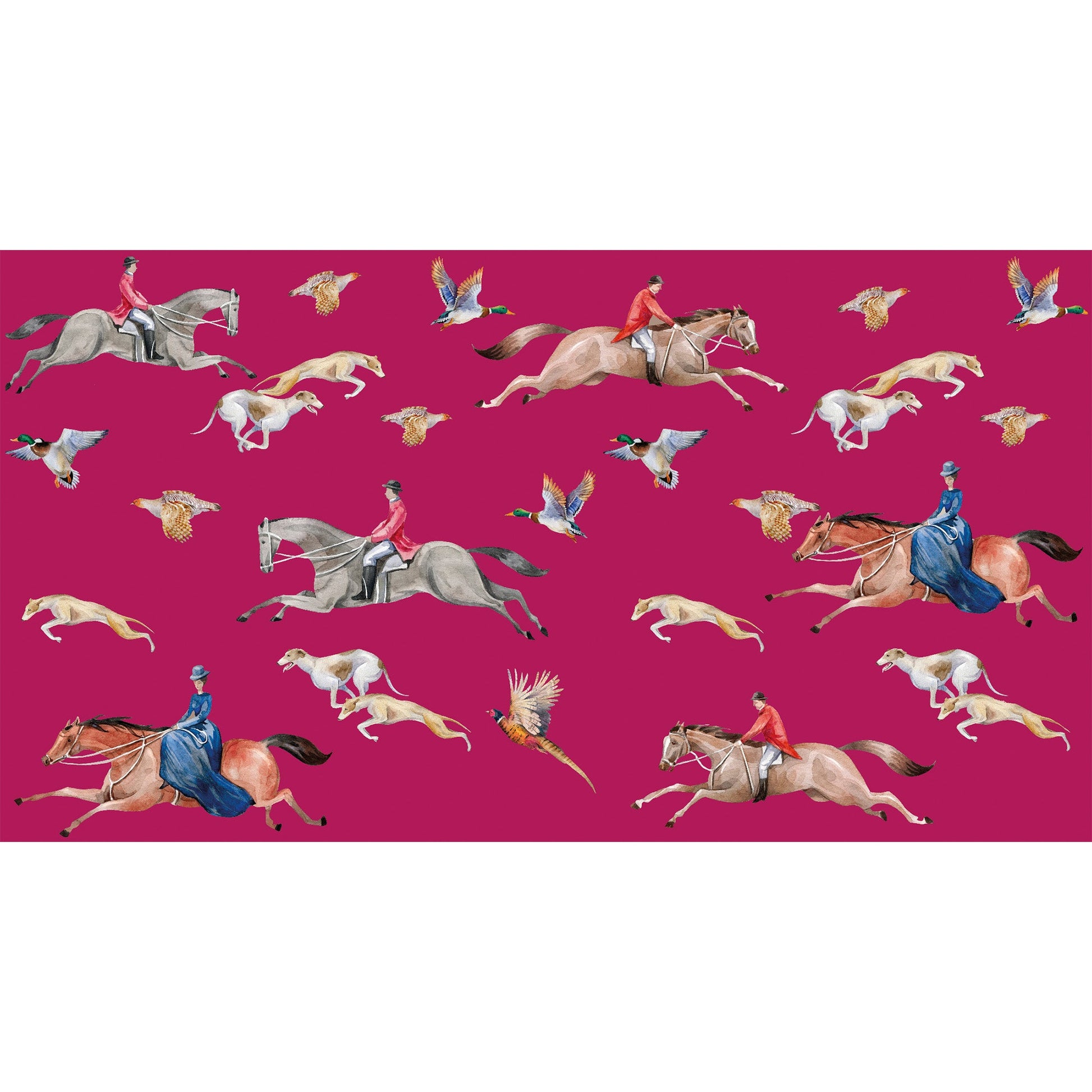 HORSE RIDE CASHMERE SCARF