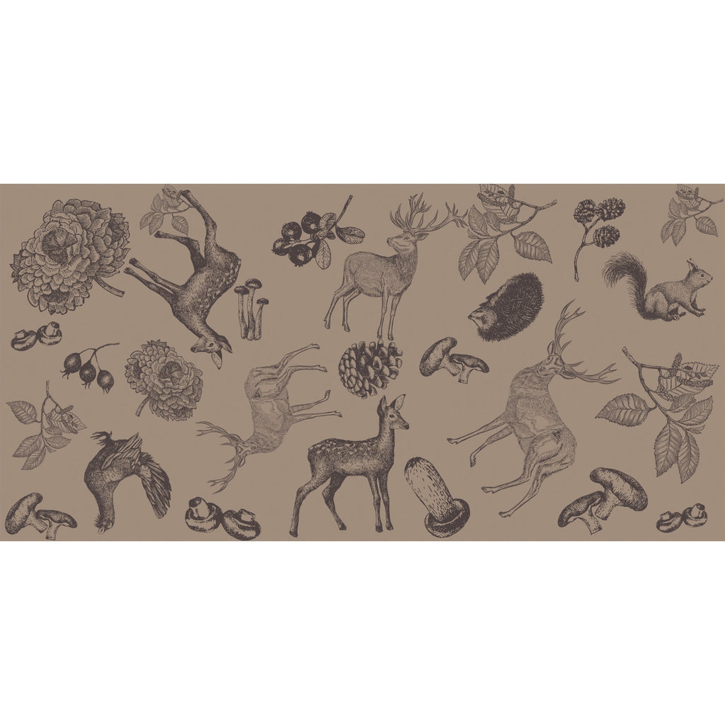 KASTHORI FELTED CASHMERE SCARF - MINK