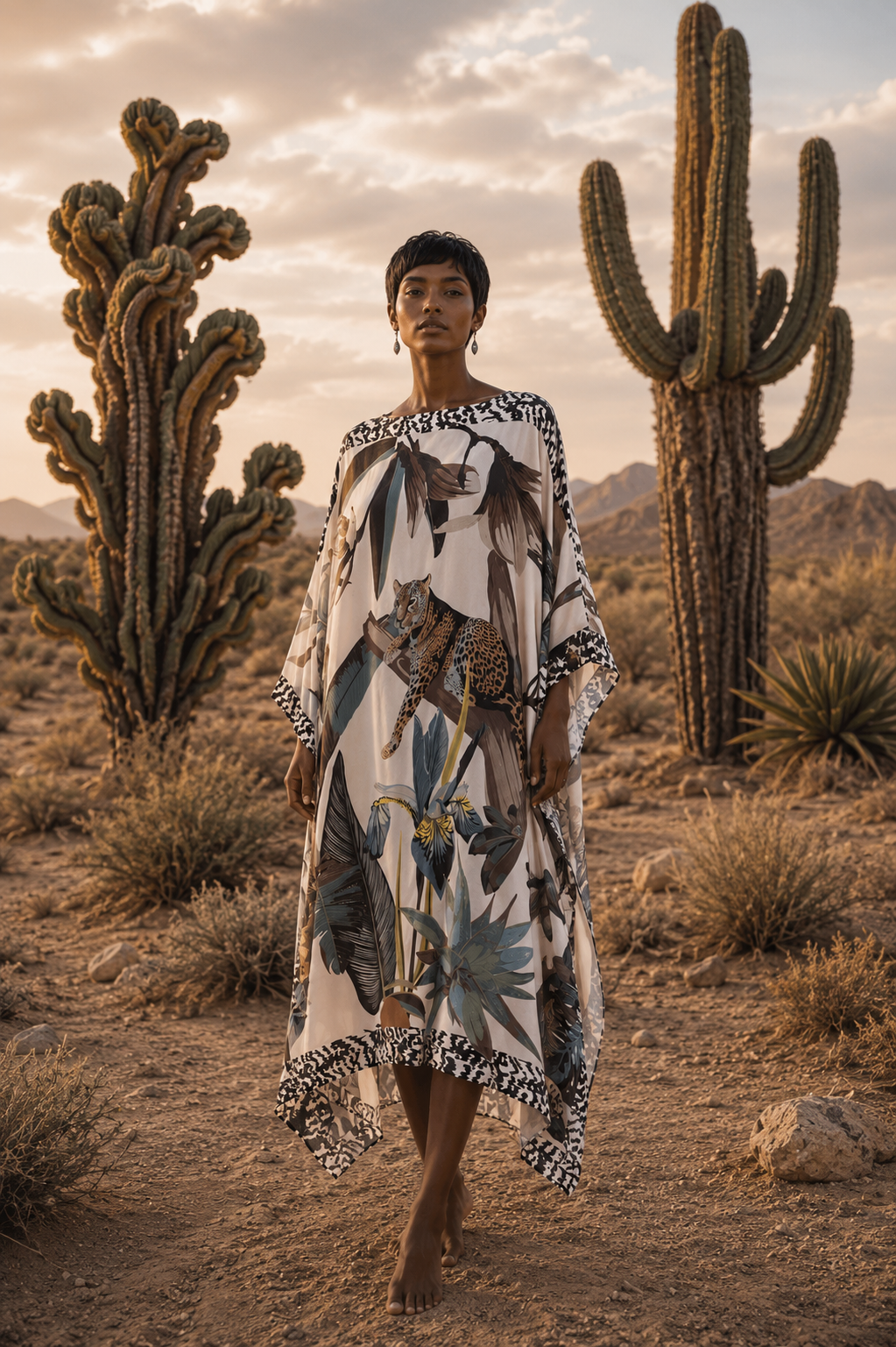 INSTINCT SILK TUNIC - OFF WHITE