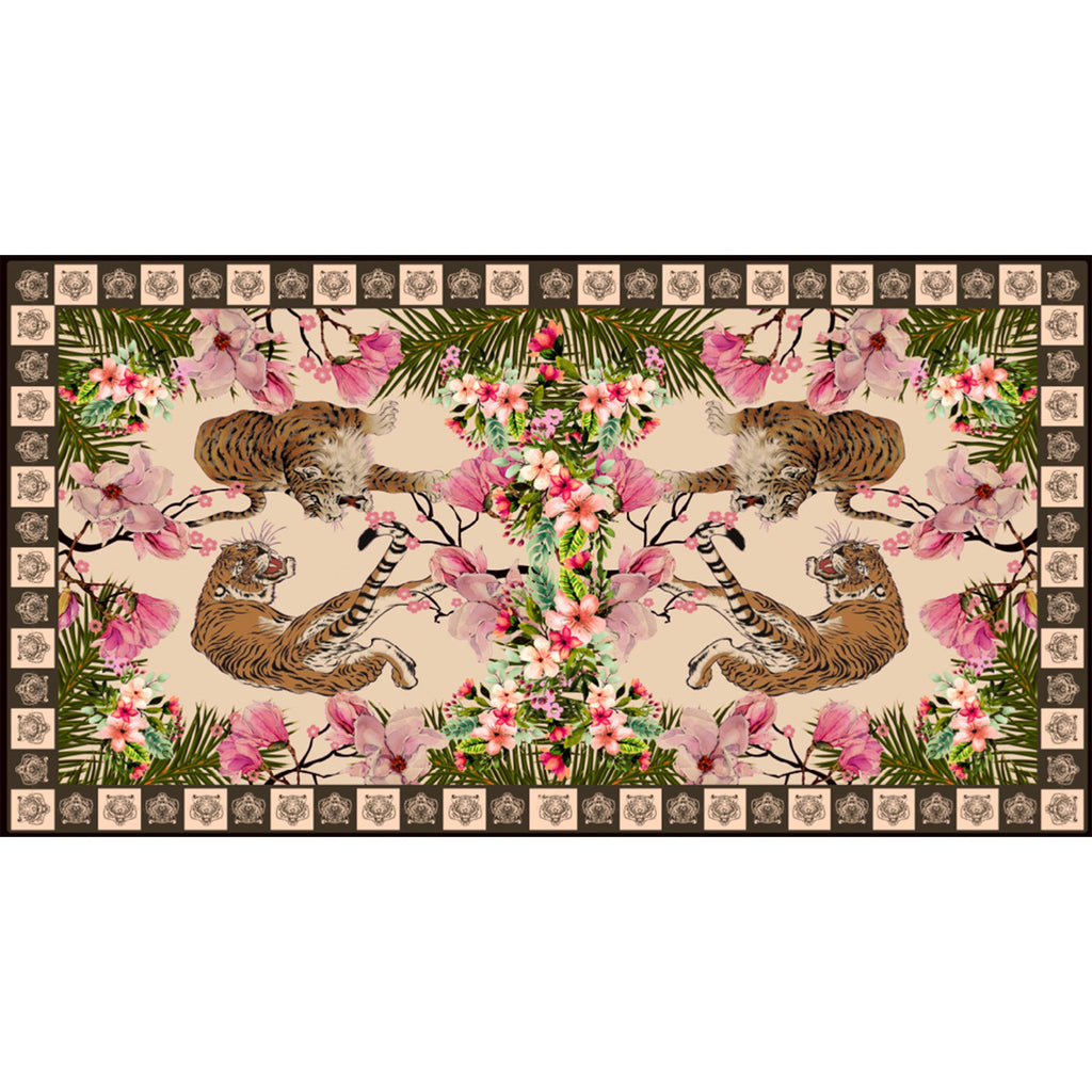 ROARING TIGER CASHMERE SCARF