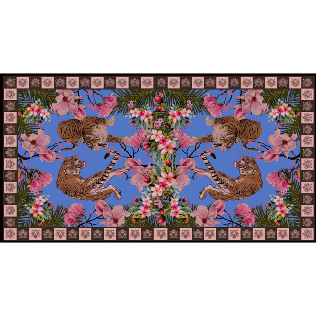 ROARING TIGER CASHMERE SCARF