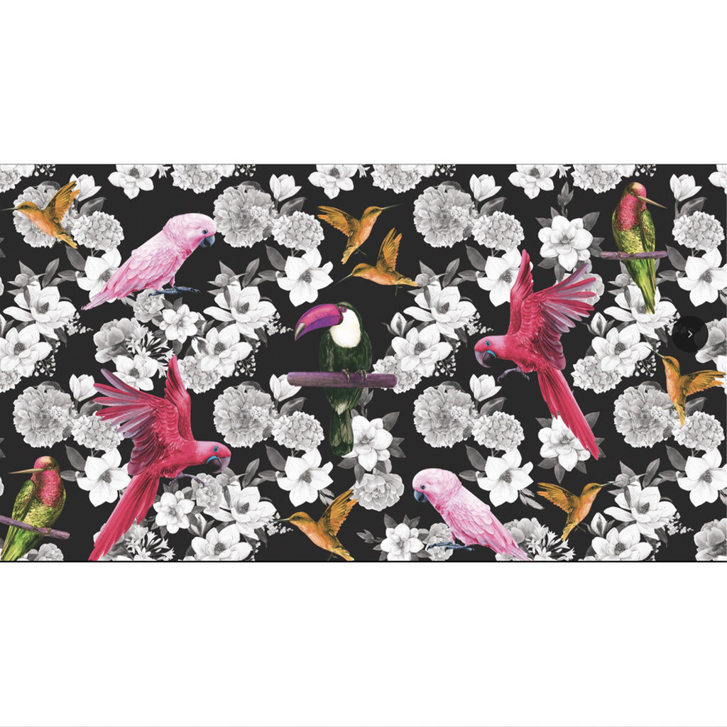 SUMMER BIRDS CASHMERE SCARF