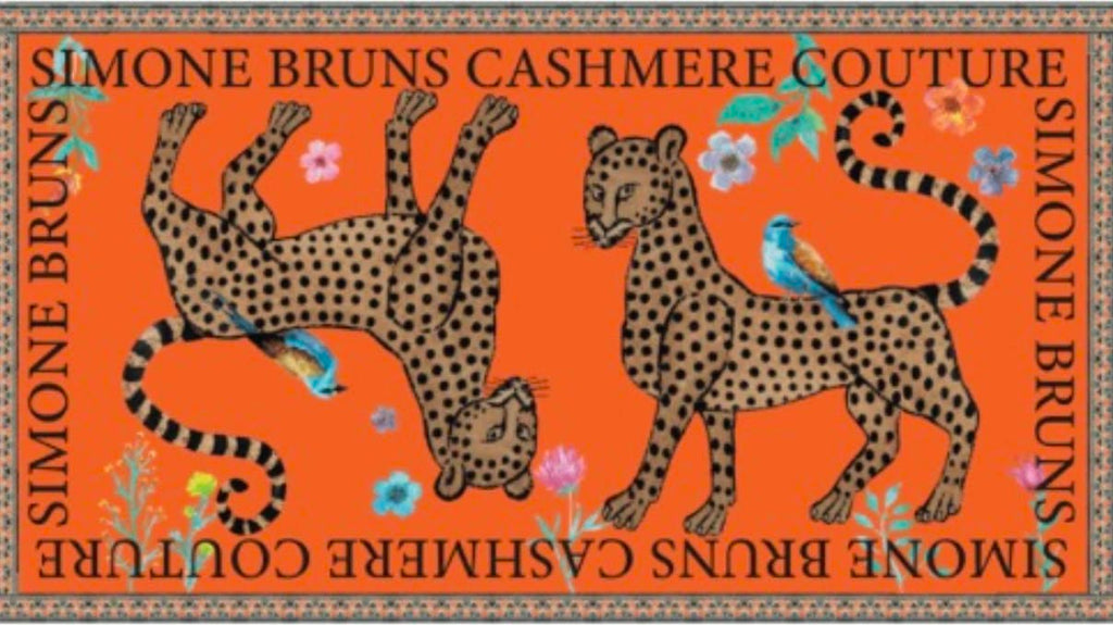 VENICE LEOPARD BEACH TOWEL