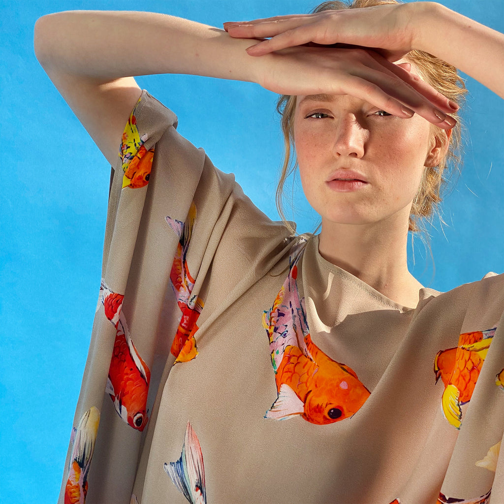 KOI SILK TUNIC