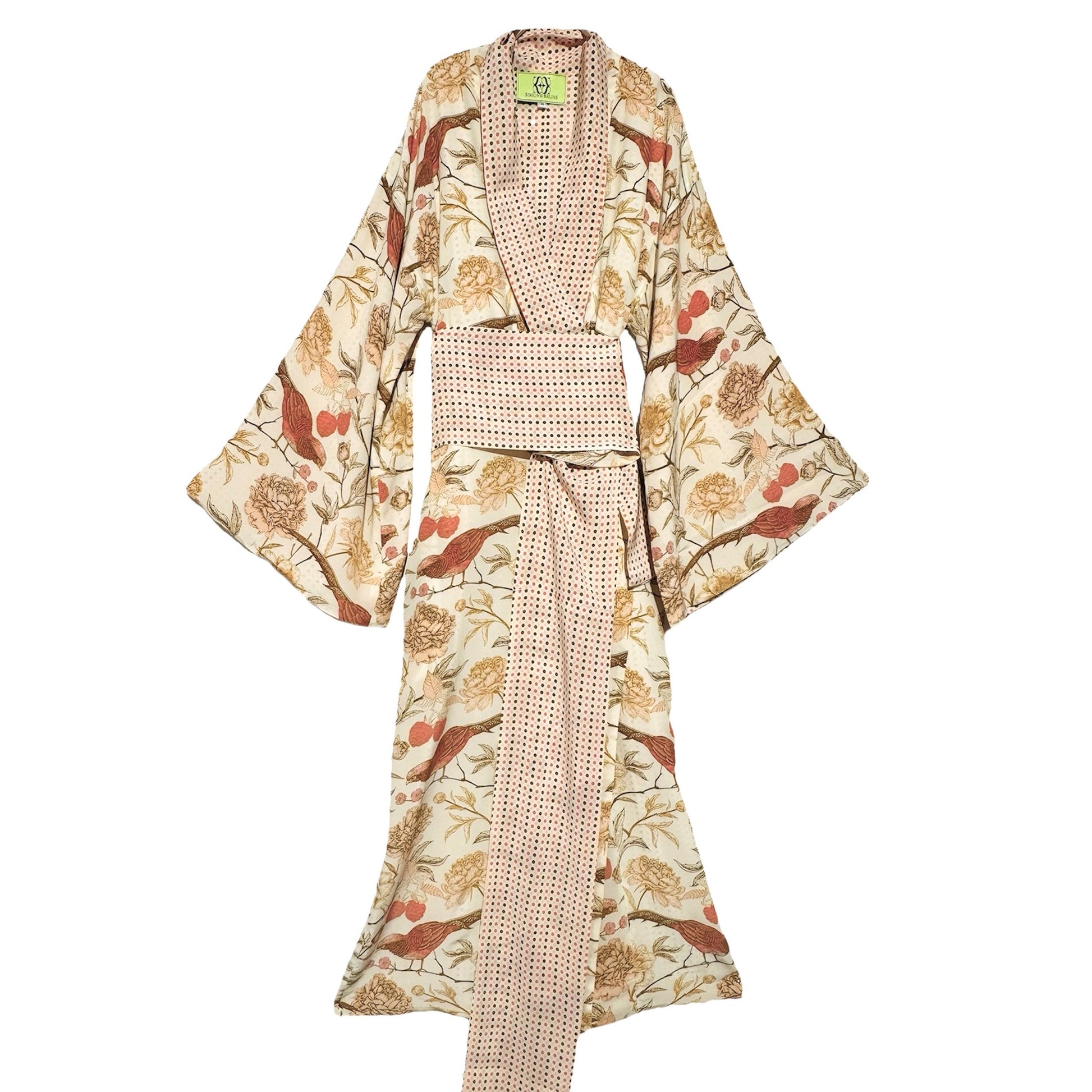 BIRD PARADISE KAMI KIMONO - DOUBLE SIDE