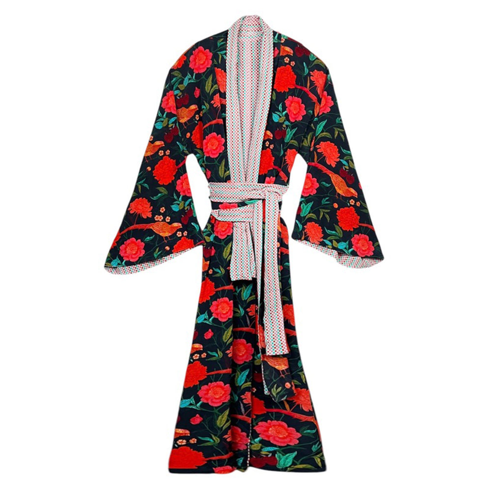 BIRD PARADISE KAMI KIMONO - DOUBLE SIDE