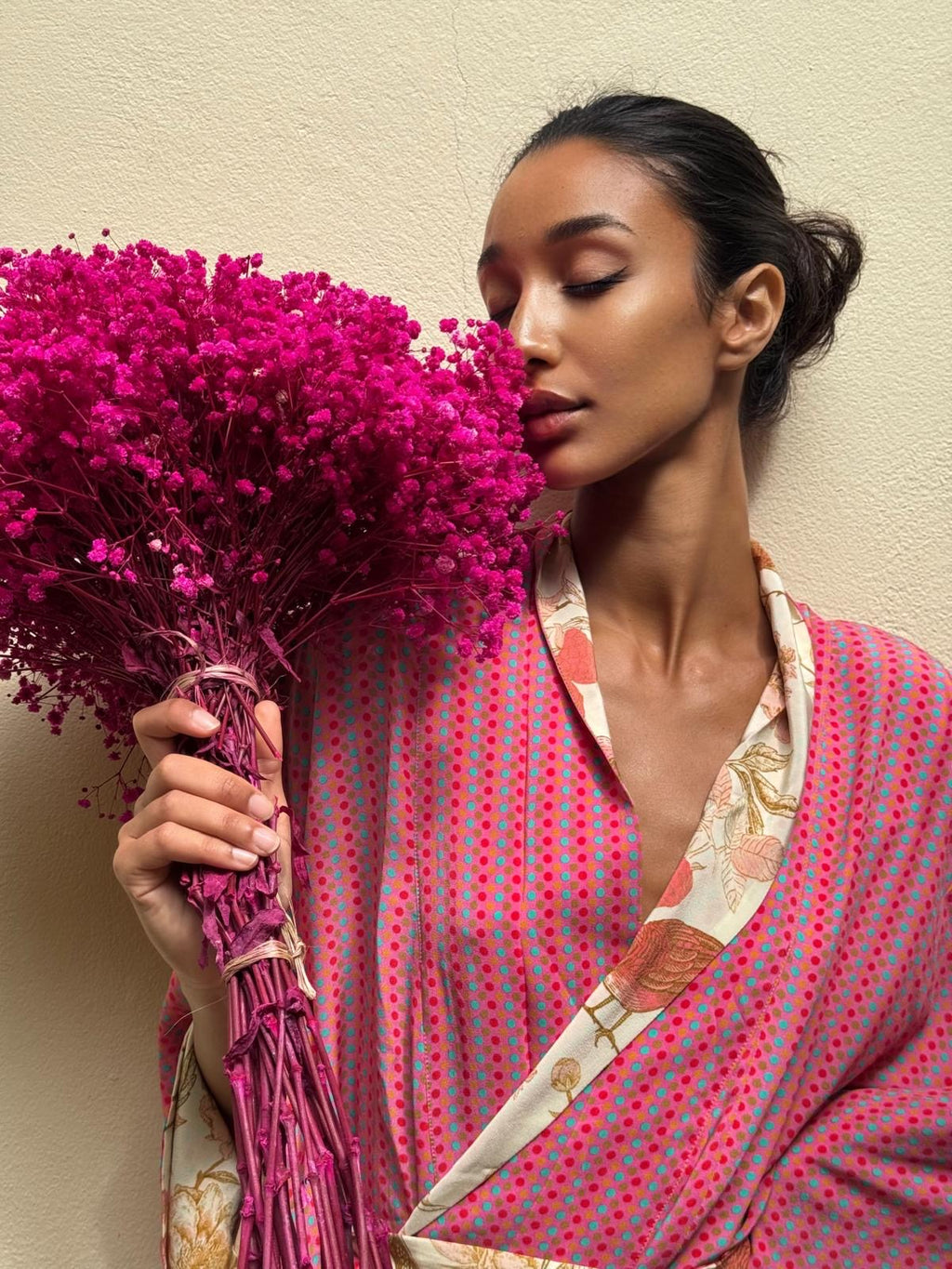 BIRD PARADISE KAMI KIMONO - DOUBLE SIDE