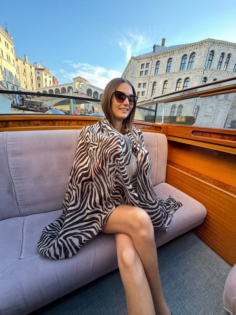 ZEBRANA CASHMERE SCARF