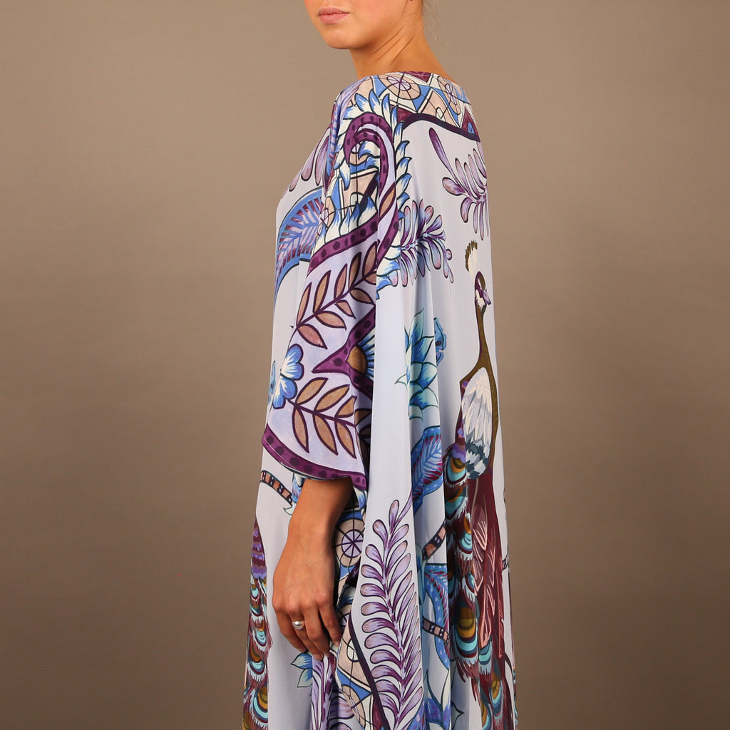 AZURE SILK TUNIC