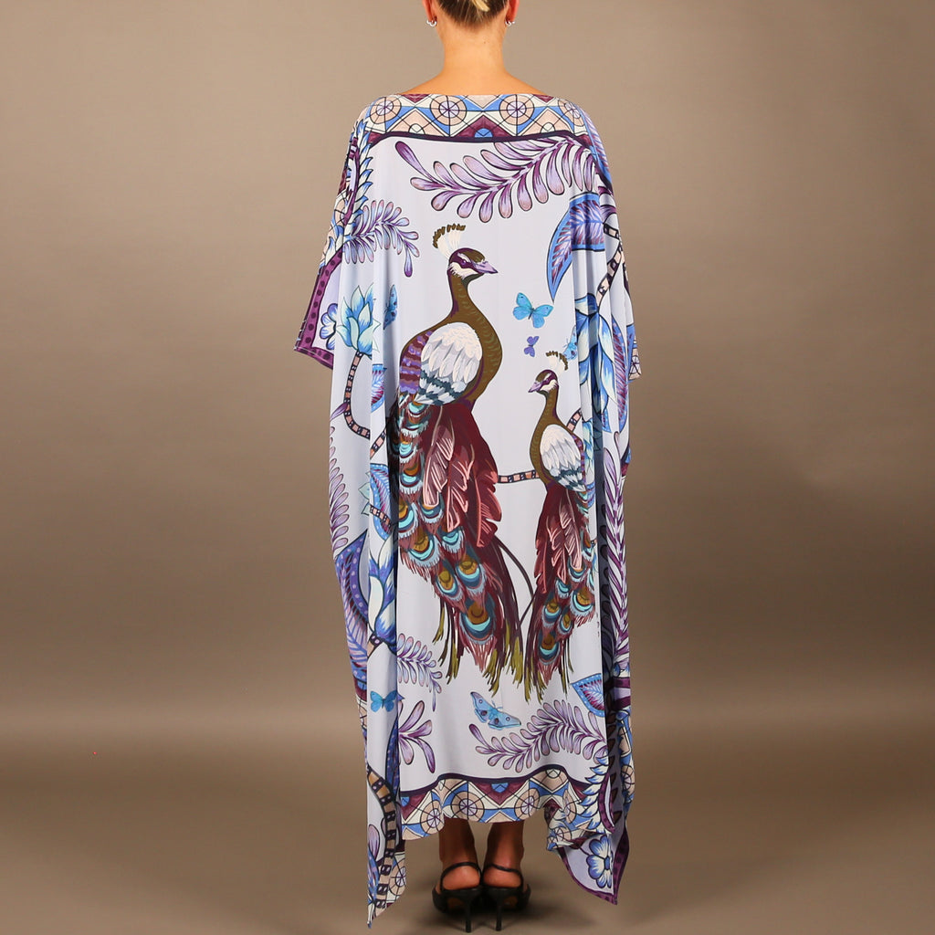 AZURE SILK TUNIC