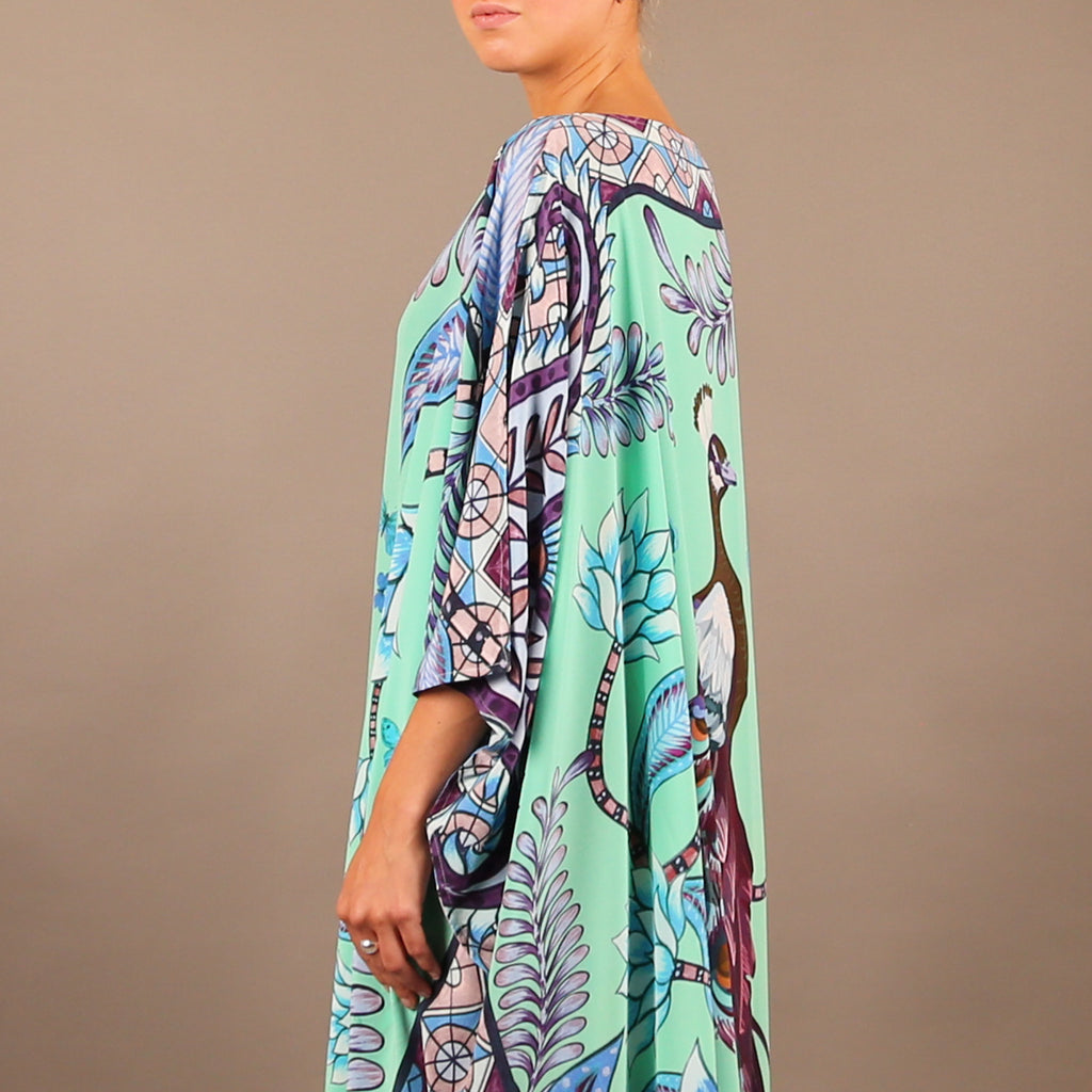 AZURE SILK TUNIC